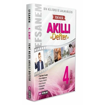 Ddy Yayınları 4. Sınıf Din Kültürü Ve Ahlak Bilgisi Efsanem Akıllı Defter