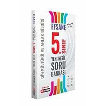 Ddy Yayınları 5. Sınıf Din Kültürü Ve Ahlak Bilgisi Efsane Yeni Nesil Soru Bankası