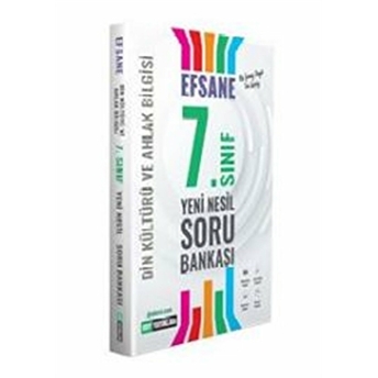Ddy Yayınları 7. Sınıf Din Kültürü Ve Ahlak Bilgisi Efsane Yeni Nesil Soru Bankası