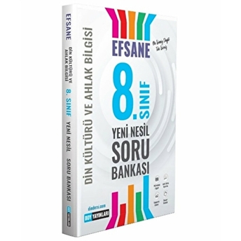 Ddy Yayınları 8. Sınıf Din Kültürü Ve Ahlak Bilgisi Efsane Yeni Nesil Soru Bankası