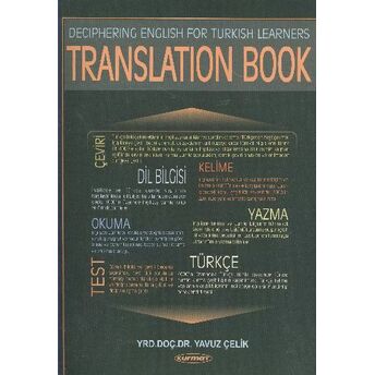 Deciphering English For Turkish Learners Translation Book Yavuz Çelik