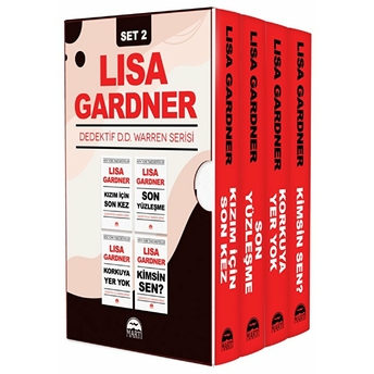 Dedektif D.d. Warren Serisi Set 2 - 4 Kitap Takım Lisa Gardner