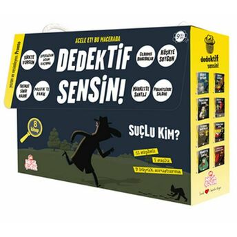 Dedektif Sensin Iki Seri Bir Arada (8 Kitap) Pronto