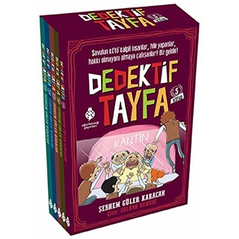 Dedektif Tayfa Seti - 5 Kitap Takım Şebnem Güler Karacan