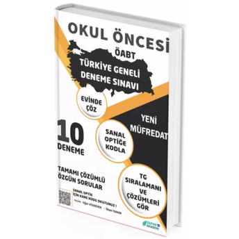 Defne Akademi 2022 Öabt Okul Öncesi Öğretmenliği Türkiye Geneli 10 Deneme Komisyon