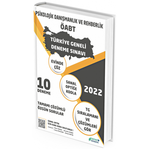 Defne Akademi 2022 Öabt Psikolojik Danışmanlık Ve Rehberlik Türkiye Geneli 10 Deneme