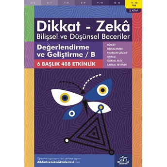 Değerlendirme Ve Geliştirme - B (11-12 Yaş) - Dikkat Zeka Nic Morgan