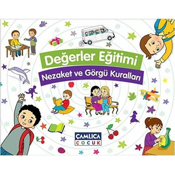 Değerler Eğitimi - Nezaket Ve Görgü Kuralları (Kutulu - 10 Kitap)