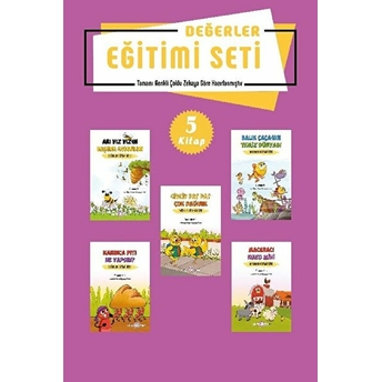 Değerler Eğitimi Seti - 5 Kitap Yasemin Katı