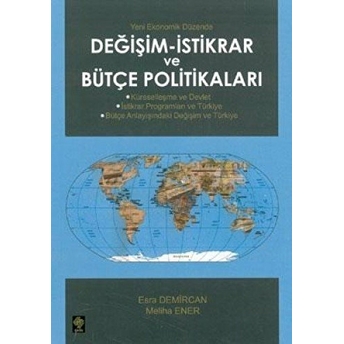 Değişim-Istikrar Ve Bütçe Politikaları Meliha Ener