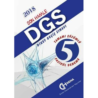 Deha Dgs Tamamı Çözümlü 5 Fasikül Deneme Kolektif