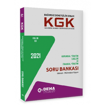 Deha Yayınları 2020 Kgk Kurumsal Yönetim Ilkeleri Ve Finansal Yönetim Soru Bankası Komisyon