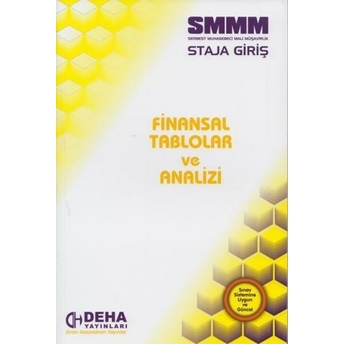 Deha Yayınları 2022 Smmm Staja Giriş Finansal Tablolar Ve Analizi Komisyon