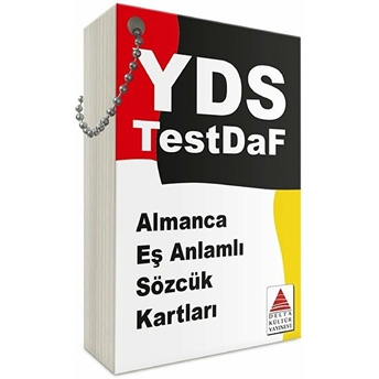 Delta Kültür Almanca Eşanlamlı Sözcük Kartları / Yds Testdaf Şule Pak