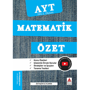 Delta Kültür Yks 2. Oturum Matematik Özet Özyaşar Elyıldırım