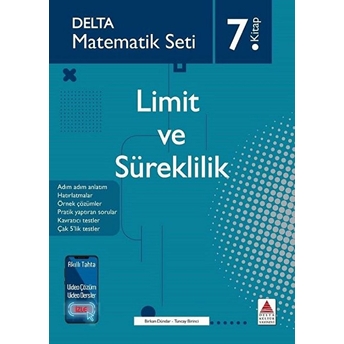 Delta Matematik Seti 7.Kitap - Limit Ve Süreklilik Birkan Dündar, Tuncay Birinci