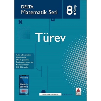 Delta - Matematik Seti 8.Kitap - Türev Birkan Dündar, Tuncay Birinci