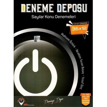 Deneme Deposu Tyt Sayılar Konu Denemeleri Komisyon