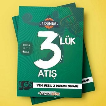 Denemebank 3’Lük Atış Tamamı Çözümlü (Yeni)