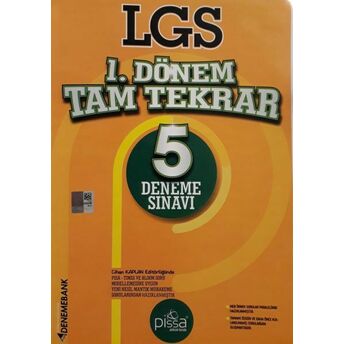 Denemebank Lgs 1. Dönem Tam Tekrar 5 Deneme (Yeni)