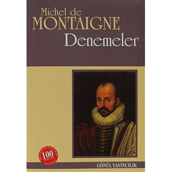 Denemeler Michel De Montaigne