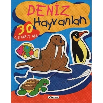 Deniz Hayvanları (30 Çıkartma) Kolektif