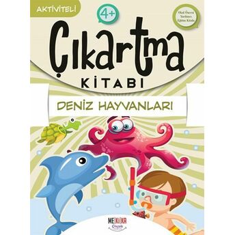 Deniz Hayvanları - Çıkartma Kitabı