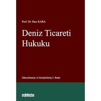 Deniz Ticareti Hukuku Hacı Kara