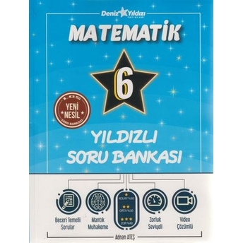 Deniz Yıldızı 6. Sınıf Matematik Yıldızlı Soru Bankası Adnan Ateş