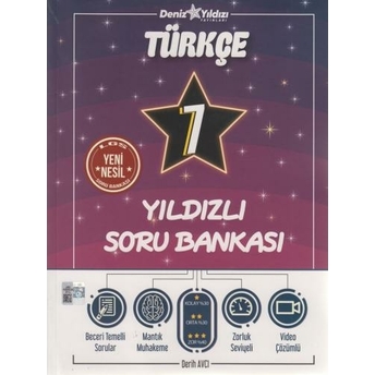 Deniz Yıldızı 7. Sınıf Türkçe Yıldızlı Soru Bankası Derih Avcı