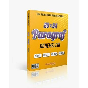 Denklem Paragraf 20 X 24 Deneme Kolektif