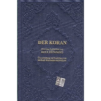 Der Koran Almanca Kur'an-I Kerim Meali (Metinsiz Büyük Boy Ciltli) Murad Wilfried Hofmann