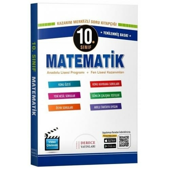 Derece Yayınları 10. Sınıf Matematik Modüler Set Komisyon