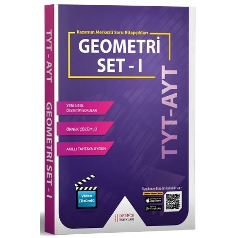 Derece Yayınları Drc Tyt Ayt Geometri Modüler Set -I- 2020-2021