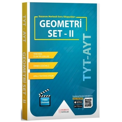 Derece Yayınları Drc Tyt Ayt Geometri Modüler Set -Ii- 2020-2021