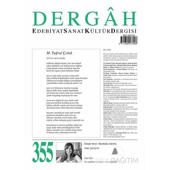 Dergah Dergisi Sayı: 355 Kolektif