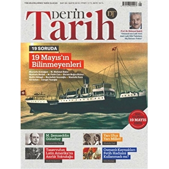 Derin Tarih Aylık Dergisi Sayı: 86 Mayıs 2019 Kolektif