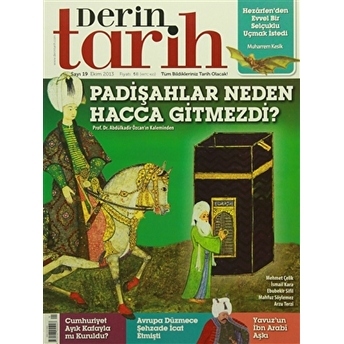 Derin Tarih Aylık Tarih Dergisi Sayı: 19 Ekim 2013 Kolektif