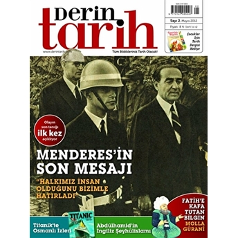 Derin Tarih Aylık Tarih Dergisi Sayı: 2 Mayıs 2012 Kolektif