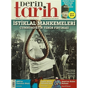 Derin Tarih Aylık Tarih Dergisi Sayı: 20 Kasım 2013 Kolektif