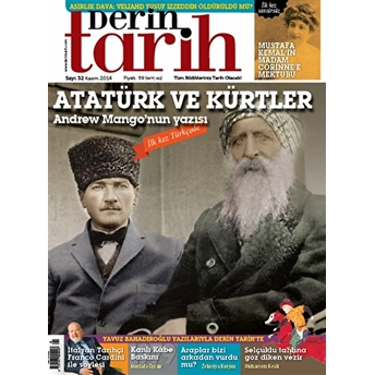 Derin Tarih Aylık Tarih Dergisi Sayı: 32 Kasım 2014 Kolektif