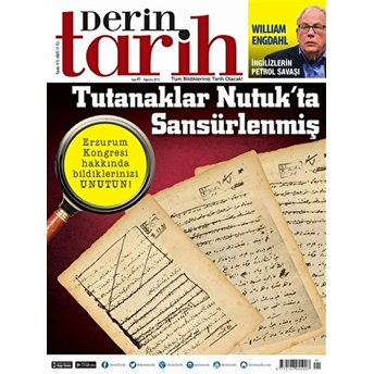 Derin Tarih Aylık Tarih Dergisi Sayı: 41 Ağustos 2015 Kolektif