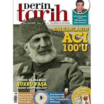 Derin Tarih Aylık Tarih Dergisi Sayı: 7 Ekim 2012 Kolektif