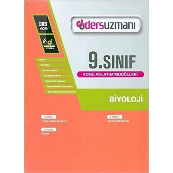 Ders Uzmanı 9. Sınıf Biyoloji Konu Anlatım Modülleri (Yeni) Kolektıf