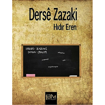 Derse Zazaki Hıdır Eren