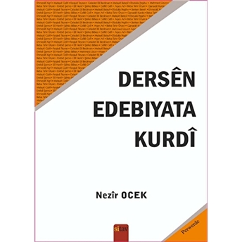 Dersen Edebiyata Kurdı Nezir Ocek