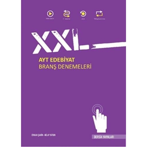 Dersia Yayınları Ayt Xxl Edebiyat Branş Denemeleri Erkan Şahin