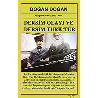 Dersim Olayı Ve Dersim Türk’tür