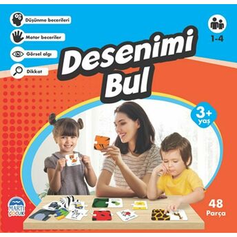 Desenimi Bul - Eğitici Yapboz (3 Yaş) Kolektif