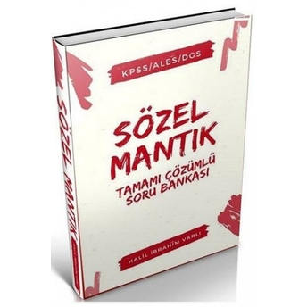 ​​Destek Kariyer Yayınları 2021 Kpss Ales Dgs Sözel Mantık Çözümlü Soru Bankası Halil Ibrahim Varlı